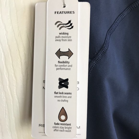 RBX Active Squat Proof High Waist Capri Legging S - Picture 12 of 14